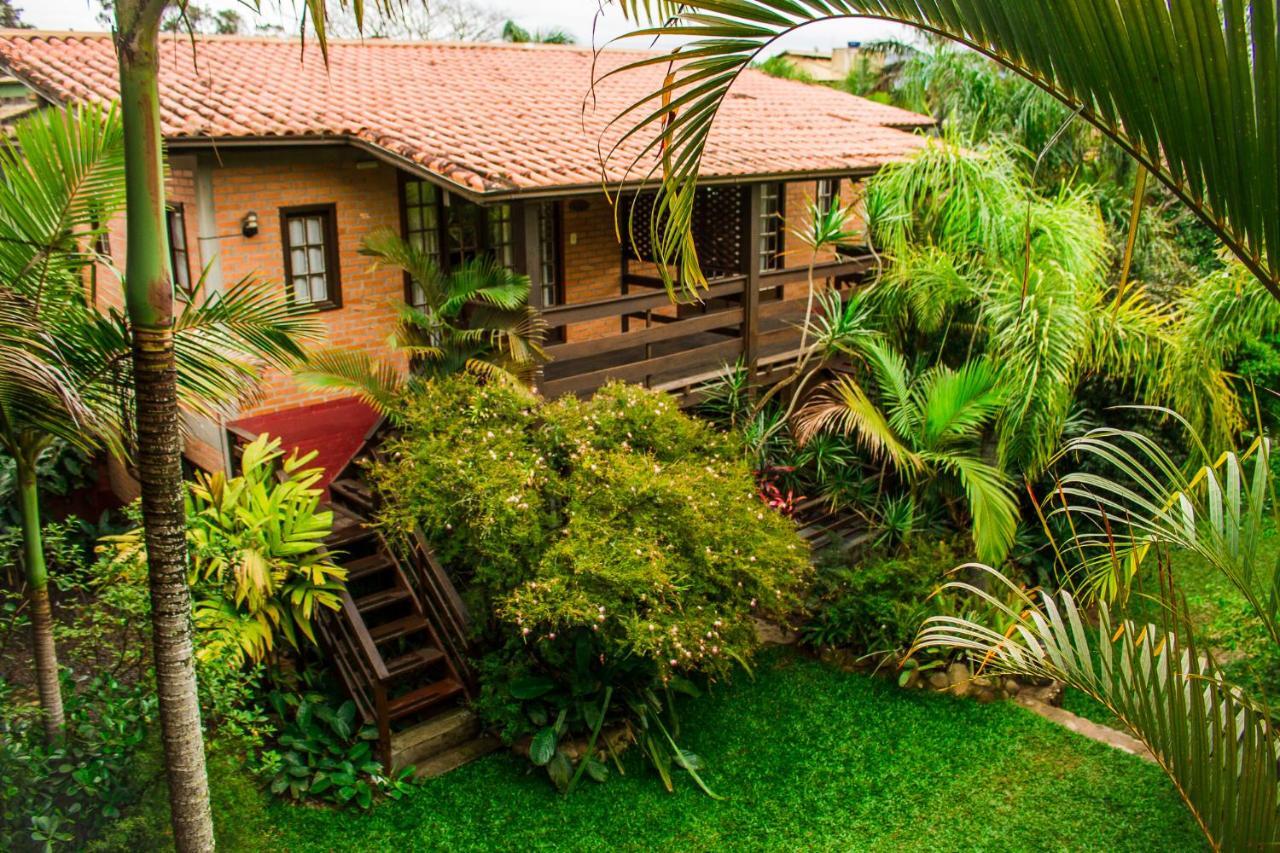Pousada Alem Do Jardim Praia do Rosa Bagian luar foto